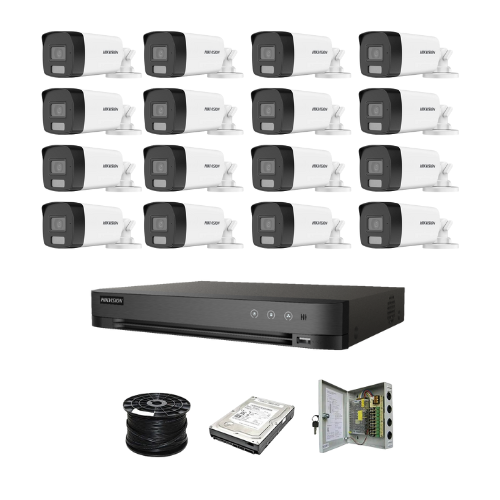 Hikvision 16ch 5MP Turbo HD kit - HD DVR | South Africa