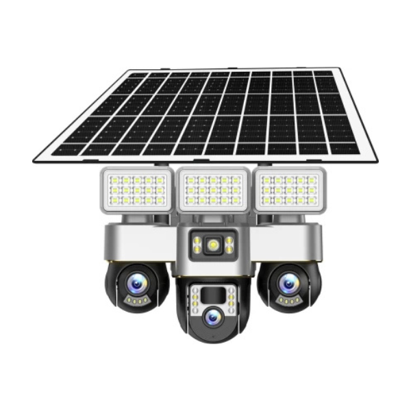 V380 4G 15MP HD Three Lens Solar Camera | South Africa