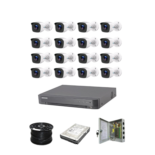 HiLook by Hikvision 16ch Turbo HD kit 5MP HD 16ch DVR 16 x HD 5MP