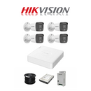 Hikvision Smart Hybrid Light 4 Channel System with 2MP **AUDIO** Cameras