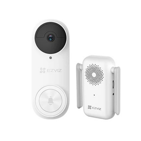 Hikvision EZVIZ battery powered video doorbell kit with night vision