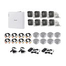 Hikvision 1080P 8 Channel DVR & 8 Bullet Cameras DIY CCTV KIT