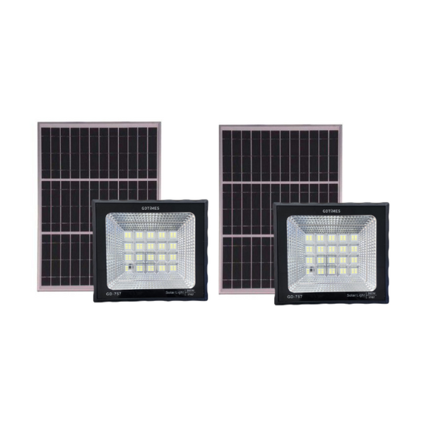 **Pack of 2** 200w Solar Floodlight with Remote control (R849 Each)