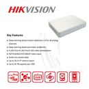 HikVision 8 Ch Turbo HD Kit - Embedded DVR - 8 x HD1080P Camera - 80M Night vision - 1TB HD - 100m Cable