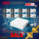 Hikvision Smart Hybrid Light 8 Channel System with 2MP **AUDIO** Cameras | 1TB