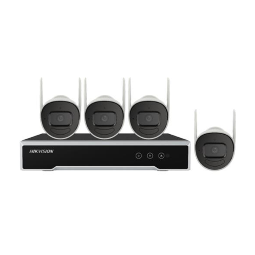 Hikvision 4ch Wireless IP kit, 4ch NVR, 4 x 2MP Wifi cameras, 1TB HDD