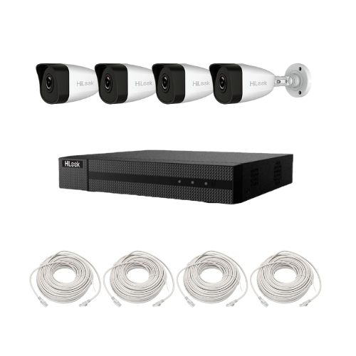 HiLook by Hikvision 2MP IP camera kit - DIY, 30M Night vision (IP not analogue)