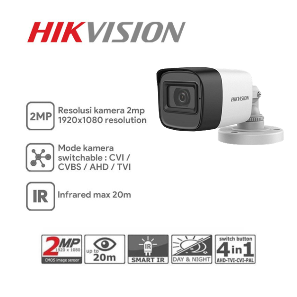 HikVision 32 Ch Turbo HD Kit - Embedded DVR - 32 x HD1080P Camera - 2TB HD - 400m Cable