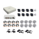 Hilook 1080P 8 Channel DVR & 8 Bullet Cameras DIY CCTV KIT