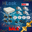 Hilook SMART HYBRID 1080P 4 Channel DVR & 4 Bullet Cameras DIY CCTV KIT