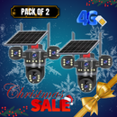 *PACK of 2* NEW! Full Colour 4K V380 Pro 4G Security Camera 4K Solar PT Camera PIR Human Detection | Sim card