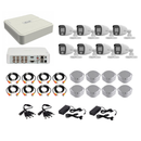 Hilook SMART HYBRID 1080P 8 Channel DVR & 8 Bullet Cameras DIY CCTV KIT