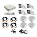 Hilook SMART HYBRID 1080P 4 Channel DVR & 4 Bullet Cameras DIY CCTV KIT