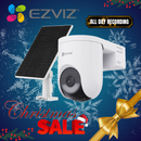 EZVIZ WiFi HB8 Lite + Solar Panel 5W Smart Home Battery Camera Kit | All-Day Recording with Always-On Video Mode