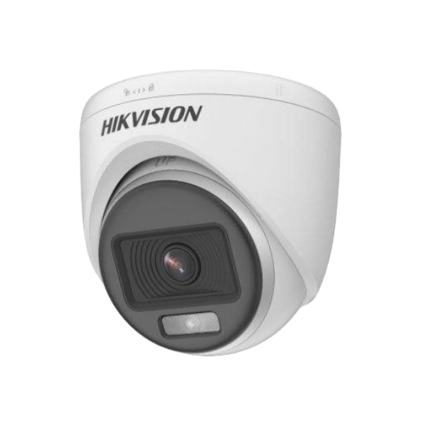 Hikvision Turbo HD 1080p 2MP ColorVu Fixed Turret Camera - 40m Full Colour Night vision