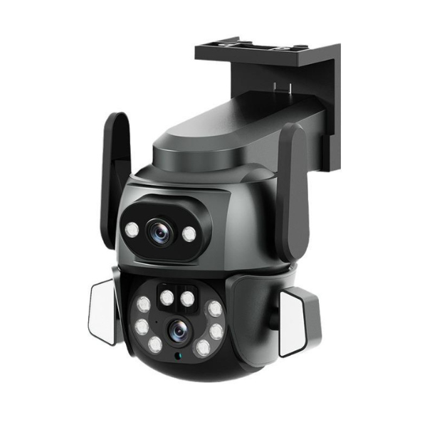 NEW! Wireless 4K Security Camera | Dual Lens