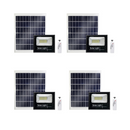 *Pack of 4* 500w Solar LED Floodlight with Day/night switch & remote control (R1175 each)