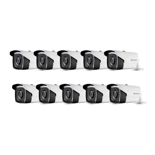 ** Pack of 10 **Hikvision 2MP HD1080P Long range EXIR Hybrid Turbo Camera, 80M Night vision ( R700 each)