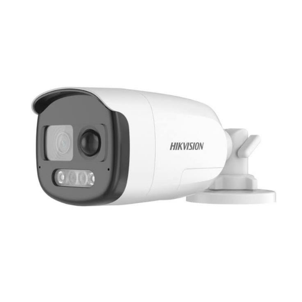 Hikvision 1080p Turbo HD ColorVu camera with Alarm and strobe light - Full colour Night vision 40m