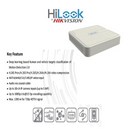 HiLook by Hikvision 16ch Turbo HD kit - DVR - 16 x HD1080P Camera - 20M Night vision - 1TB HD - 100m Cable
