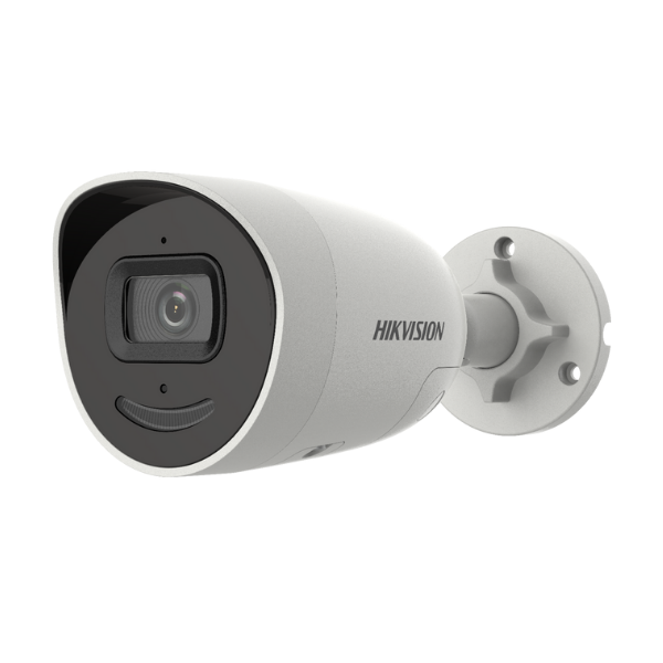 Hikvision 4 MP AcuSense Strobe Light and Audible Warning Fixed Mini Bullet Network Camera