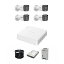 Hikvision Smart Hybrid Light 4 Channel System with 2MP **AUDIO** Cameras