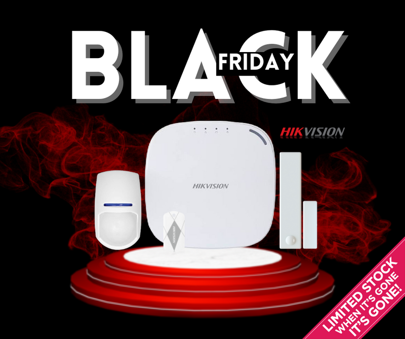 SALE! Hikvision Wireless Alarm Kit - Sends SMS and Push notifications