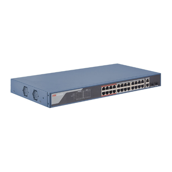 Hikvision 24 Port Fast Ethernet Smart POE Switch