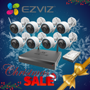 EZVIZ 3MP H3 Wireless 8 Channel Kit | 8 Cameras | 1TB HDD