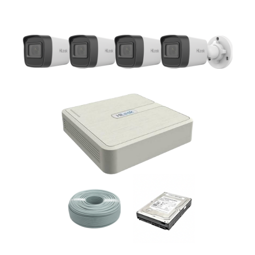 SALE!! HiLook by Hikvision 2MP IP Camera kit 4ch NVR with POE x
