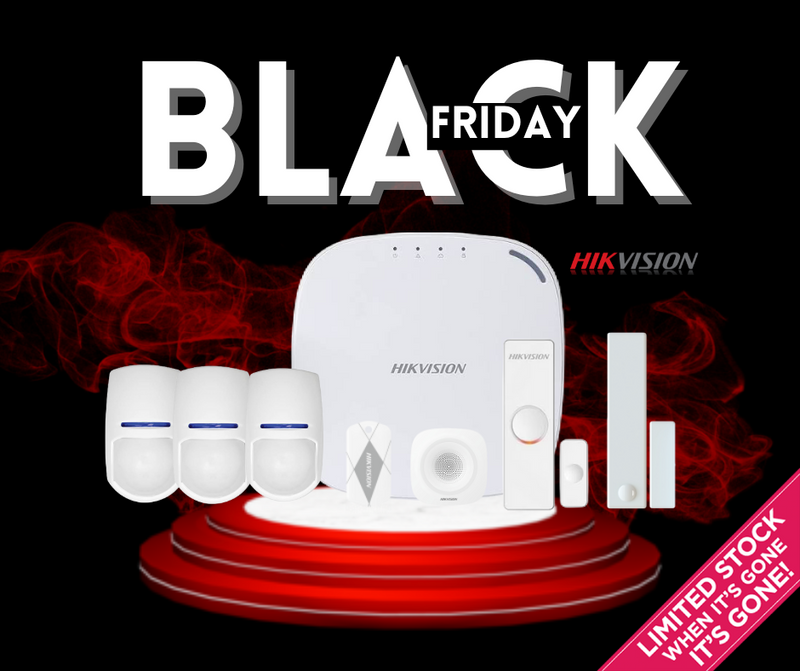 SALE! Hikvision Wireless Alarm Kit - Sends SMS and Push notifications