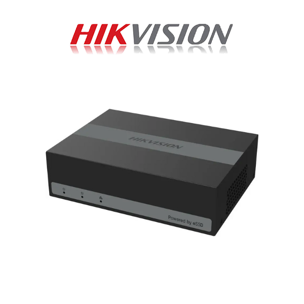 Hikvision 4-ch 1080p Lite 1U H.265 eSSD DVR 330GB