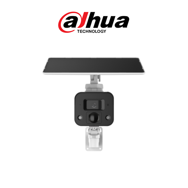 NEW!! Dahua 4MP Smart Dual Light Fixed-focal 4G Solar Power Network Camera | Works with a Sim Card