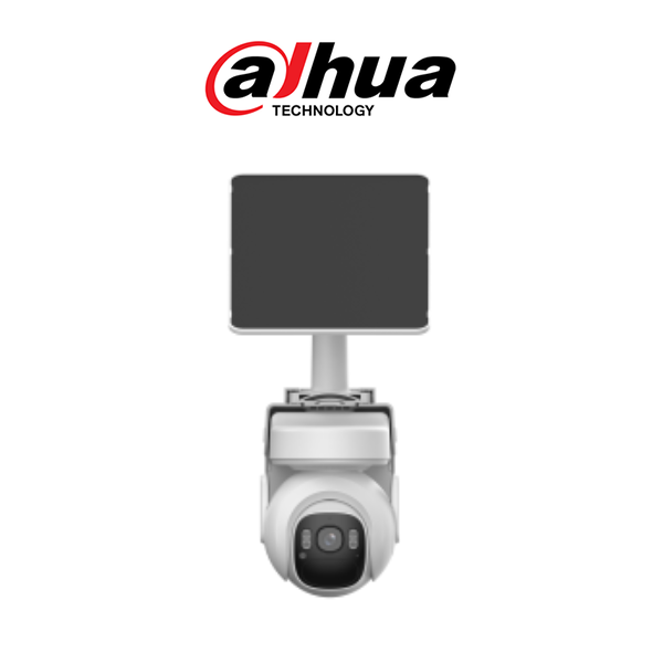 NEW! Dahua 4MP 4G Pan & Tilt Network Camera Solar Monitoring System | Works with a Sim card