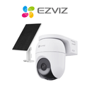 NEW! EZVIZ CB8 Solar 4G + WiFi 2K Smart AI Battery Camera Kit | Solar Panel