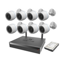 EZVIZ 2MP C3TN Wireless 8 Channel Kit | 8 Cameras | 1TB HDD