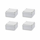**Pack of 4** Camera Junction boxes (Large)