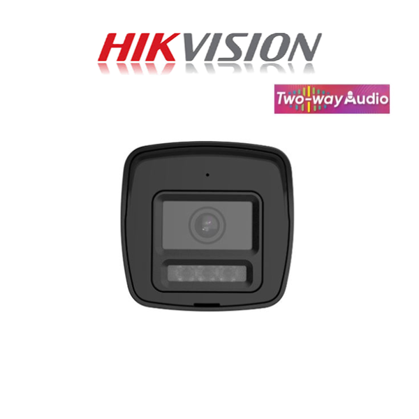 NEW! Hikvision 2MP Two Way Audio & Siren Fixed Camera | Active strobe light and audio alarm