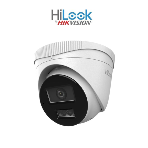 NEW! HiLook 6 MP Smart Hybrid Light Turret Network Camera