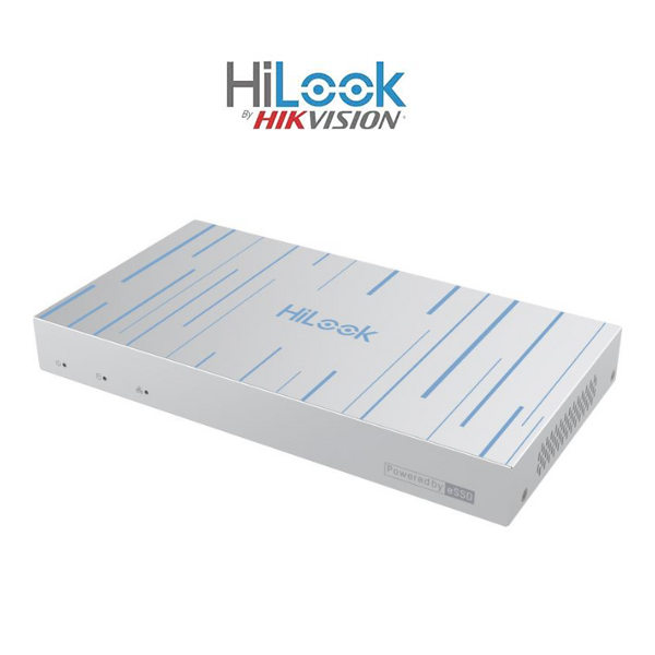 HiLook 8 Channel eSSD NVR with POE | Built-in 1TB