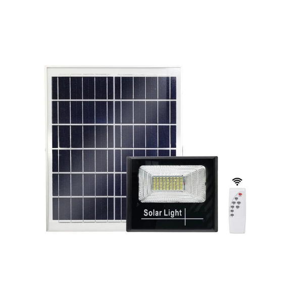 600w Solar LED Floodlight with Day/night switch & remote control