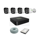 Tiandy 4 Camera IP Kit-8CH NVR & 1TB HD