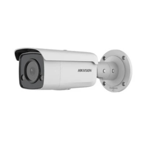 Hikvision Acusense 4MP IR Fixed Bullet Network Camera powered by Darkfighter, 60m Night vision with STROBE Light & ALARM