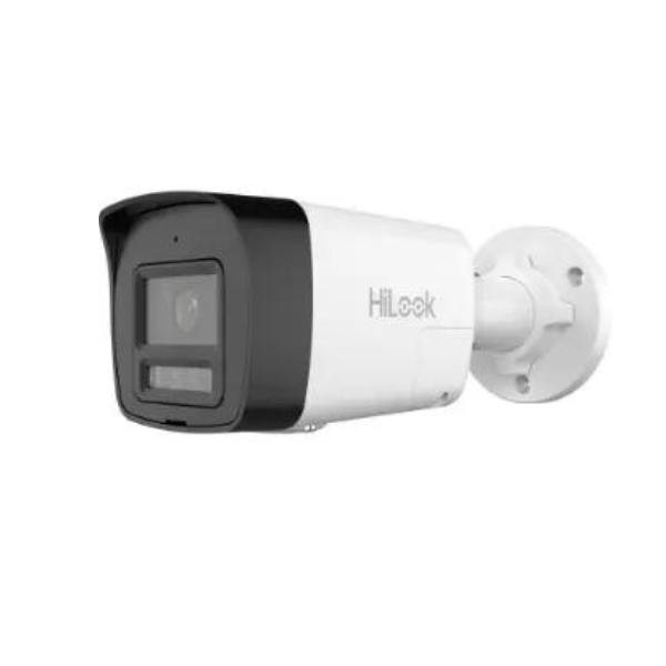 HiLook 6 MP Smart Hybrid Light Fixed Bullet Network Camera | STROBE LIGHT & SIREN | Support Human and Vehicle Detection