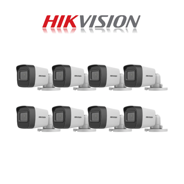 SALE! ** Pack of 8 ** Hikvision 2MP IR Bullet Camera , HD1080P, 20M Night Vision