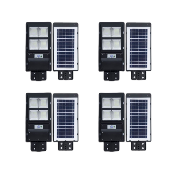 ** Pack of 4** 200W Solar Street Lamp With Motion Sensor & Day/Night Sensor (R650 Each)