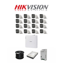 HikVision 16 Ch Turbo HD Kit - Embedded DVR - 16 x HD1080P Camera - 20M Night vision - 1TB HD - 100m Cable