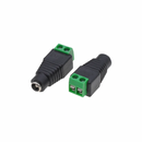100 x Female DC plugs with terminals