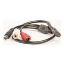 Covert Mini Microphone. Tubular Style, Hidden