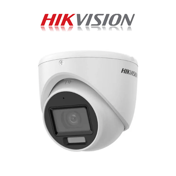 HikVision 3K 5MP Smart Hybrid Light Audio Fixed Turret Camera